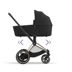 Frame kinderwagen e-Priam Matt Black