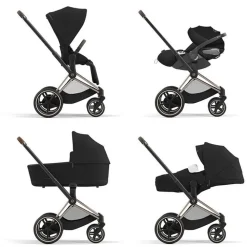 Frame voor kinderwagen E-Priam in Rose Gold