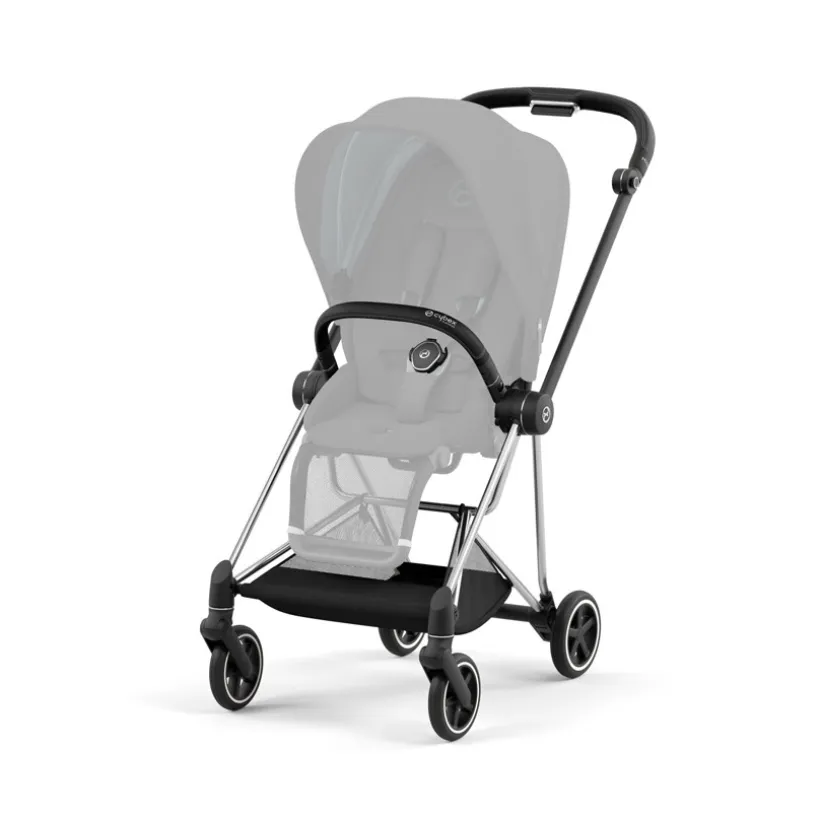 Frame voor MIOS kinderwagen - Chroom Zwart