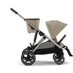 Gazelle S taupe Almond beige kinderwagen