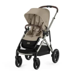 Gazelle S taupe Almond beige kinderwagen