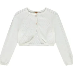 Gebreid bolero vestje meisjes