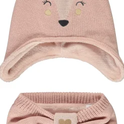 Gebreid muts en snood meisjes