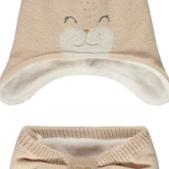 Gebreid muts en snood meisjes