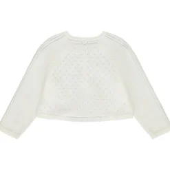 Gebreid vest met lange mouwen meisjes