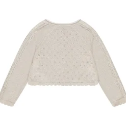 Gebreid vest met lange mouwen meisjes
