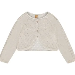 Gebreid vest met lange mouwen meisjes