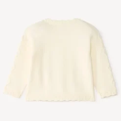 Gebreid vest voor meisjes met een fantasierijke uitstraling