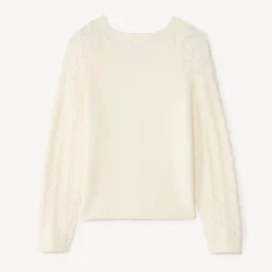 Gehaakte unicolor vest meisjes