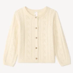 Gehaakte vest voor babymeisjes