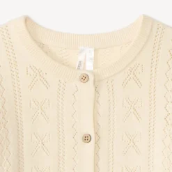 Gehaakte vest voor babymeisjes
