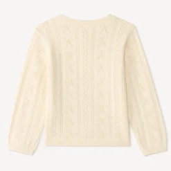 Gehaakte vest voor babymeisjes