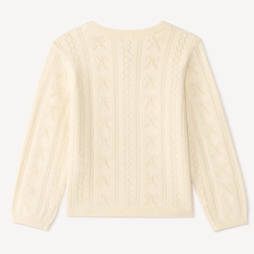 Gehaakte vest voor babymeisjes