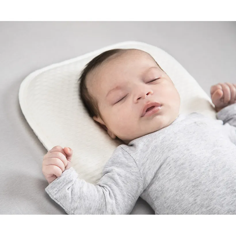 Geheugenfoam hoofdkussen Softy voor baby vanaf geboorte, voor een mooie ronde hoofdvorm