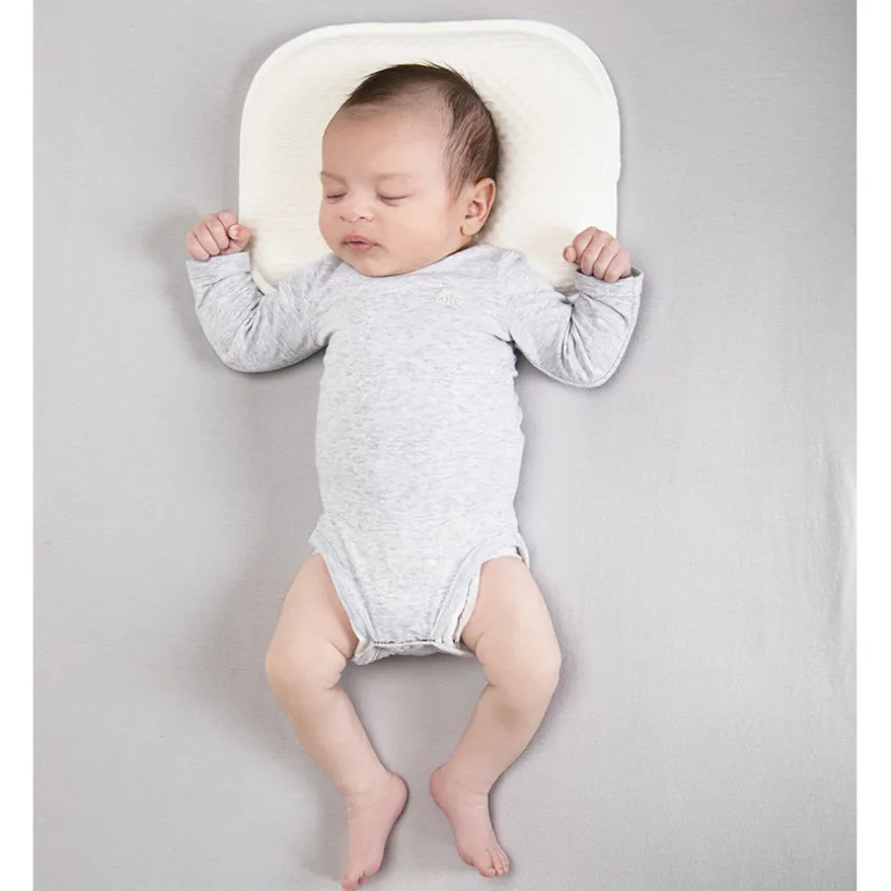 Geheugenfoam hoofdkussen Softy voor baby vanaf geboorte, voor een mooie ronde hoofdvorm