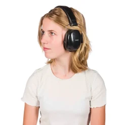 Gehoorbeschermers Junior Zwart 5-16jaar