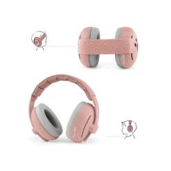 Gehoorbescherming evolutief 0-4jaar Roze