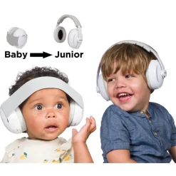 Gehoorbescherming 2-in-1 baby/junior Wit