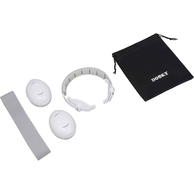 Gehoorbescherming 2-in-1 baby/junior Wit