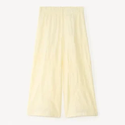 Gelaagde broek van geborduurd bloemenvoile meisjes