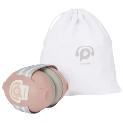 Geluidsisolatiekoptelefoon voor baby - roos