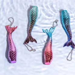 Geparfumeerde lipgloss in de vorm van een zeemeermin