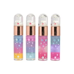 Geparfumeerde lipgloss - Sneeuwbol met beertje