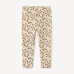 Geribbelde fantasieboxershort voor babymeisje met allover hartjesprint