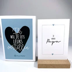 Geschenkdoos Ik wil je iets leuks vertellen - Je wordt papa