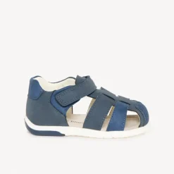 Gesloten sandalen met klittenband voor jongen