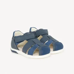 Gesloten sandalen met klittenband voor jongen