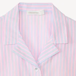 Gestreepte knoopblouse meisjes