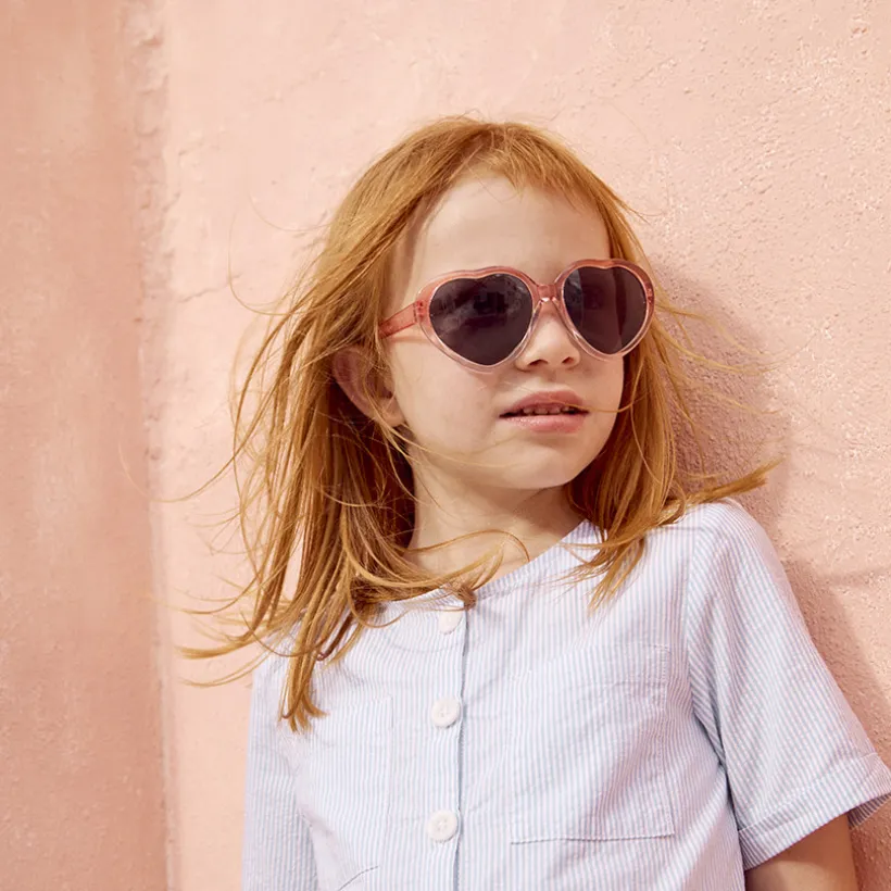 Gestreepte seersucker jumpsuit meisjes