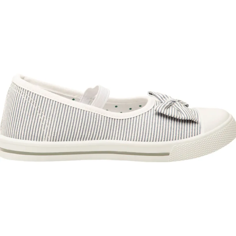 Gestreepte stof babies met strik en elastische band meisjes