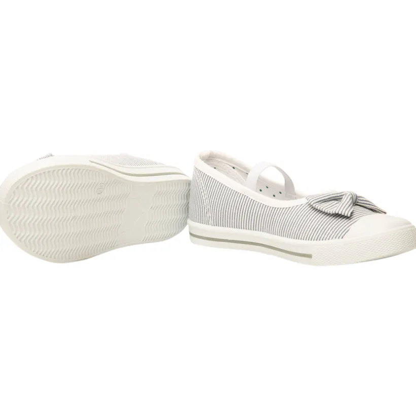 Gestreepte stof babies met strik en elastische band meisjes