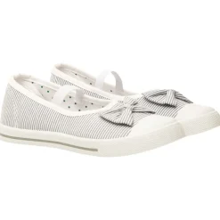 Gestreepte stof babies met strik en elastische band meisjes
