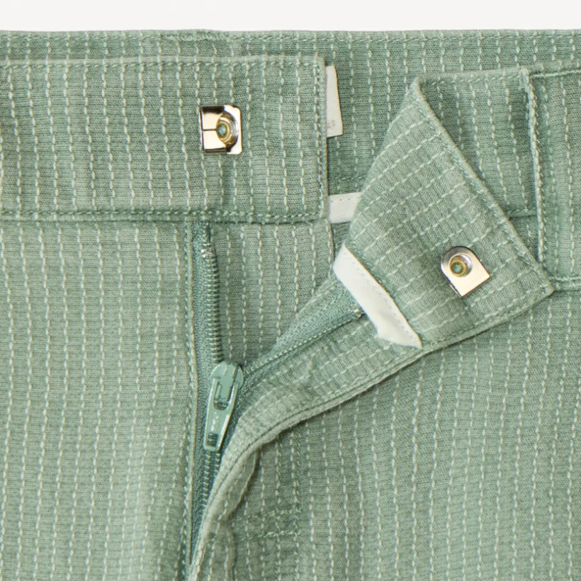 Gestreepte textuur korte broek jongens