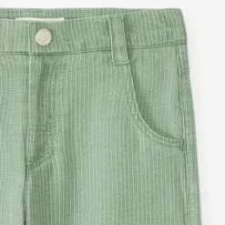 Gestreepte textuur korte broek jongens