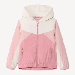 Gevulde colourblock parka meisjes