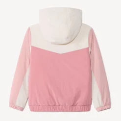 Gevulde colourblock parka meisjes