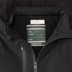 Gewatteerde parka met afneembare kap jongens