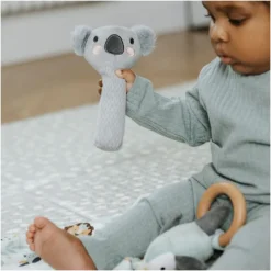 Gift Set Animal Adventure 3stks Knuffeldoekje-Pieper-Rammelaar