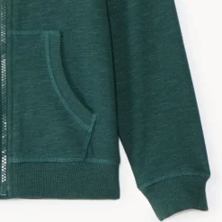Gilet met rits en capuchon van fleece jongens