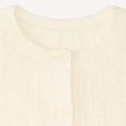 Gilet voor meisjes van fantasie brei zonder mouwen