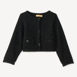 Glanzende blazer van fantasiedraad meisjes