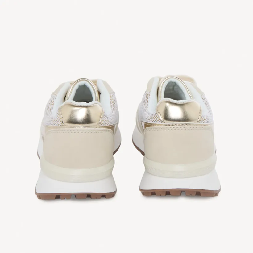 Glinsterende sneakers met gouden accenten meisjes