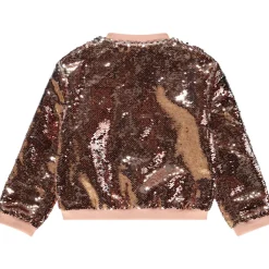 Glitter bomberjack meisjes
