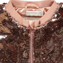 Glitter bomberjack meisjes