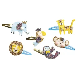 6 Glitterspeldjes Om Te Maken Exotic Animals