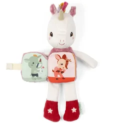 Glowknuffel met verhaaltje Lena de Eenhoorn